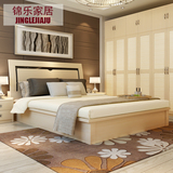 板式高箱储物床1.5米/1.8米单双人气动收纳床卧室婚床皮床包邮