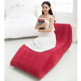 充气沙发懒人S型休闲可爱创意单人午休椅折叠家用简易加厚省空间