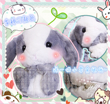 多色日本日单可爱垂耳兔lolita软妹兔子双肩包背包包小梦同款