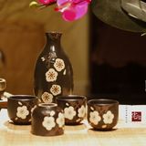 日式清酒酒具套装 陶瓷清酒杯 清酒壶 出口日本原单品质 清酒壶