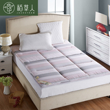 【稻草人系列】纯棉羊毛床垫全棉床褥子加厚1.5m1.8米床垫被双人