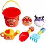 在途日本代购面包超人沙滩玩具套装宝宝玩沙子工具挖沙铲子小桶