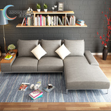 月满俪舍 布艺沙发 布沙发新款现代简约大小户型北欧家具 沙发