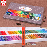 包邮日本樱花VP-50N 50色精装油画棒 儿童彩色蜡笔艺术级 油画棒