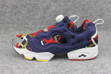 Reebok INSTA PUMP FURY联名花卉充气男女鞋丝巾运动跑步鞋M48459