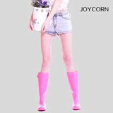 Joy Corn2016新款女士水靴时尚橡胶哑光消光雨鞋水鞋雨靴