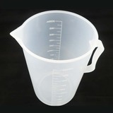 包邮带刻度透明塑料带柄量杯食品级PP材质烘焙计量杯2000ML