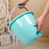 优质家用大号加厚储水桶提水桶洗车桶韩式手提桶塑料洗衣洗菜包邮