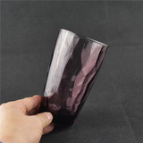 意大利进口玻璃杯 彩色钻石厚底杯子创意加厚耐热水杯茶杯果汁杯