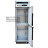 QB0.4L2双门单温冰柜酒店厨房商用冰箱两门冷柜食品保鲜冷藏设备