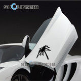 卡通创意汽车车贴油箱装饰用品车门机盖3D蜘蛛搞笑个性车身贴纸
