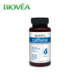 美国BIOVEA咖啡因片提神醒脑抗疲劳200毫克100片咖啡因浓缩剂3573