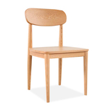 橡木时代餐椅宜家家具简约餐椅靠背椅木椅实木椅子 实木 餐椅
