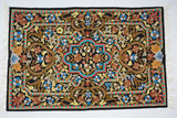 印度尼泊尔克什米尔 纯手工编织花藤客厅办公室地垫羊毛挂毯/地毯