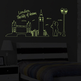 宿舍创意荧光夜光贴墙贴寝室装饰品墙壁贴纸卧室床头墙画墙上贴画