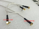 MMCX-JW/MMCX-JW射频AP跳线MMCX双公双弯头50欧姆网桥工业耳机线