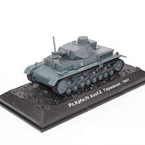 二战德国德军四号IV号坦克合金金属静态模型收藏男军事礼物1：72