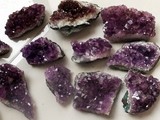 天然巴西紫水晶簇标本原石摆件 紫水晶簇摆件 紫气东来 消磁进化