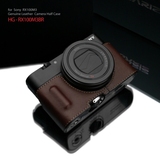 HG-RX100M3m3金属底座相机皮套 RX100m4BK包邮韩国gariz 数码相机