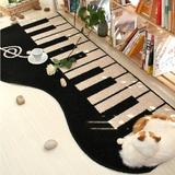 卡西迪2016other家用卫浴卧室加厚特价创意地毯KXD个性猫咪钢琴