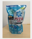 日本P&G宝洁洗衣凝珠 2倍杀菌除臭清香18颗437g 蓝袋
