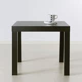 IKEA深圳宜家代购 北欧边桌木质纯色简易创意现代环保拉克桌子