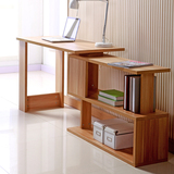 特价简约时尚办公电脑桌 台式家用旋转写字台书桌书柜组合