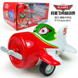 合金小飞机汽车模型总动员迷你滑行车宝宝卡通惯性车儿童玩具焱
