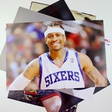 NBA篮球球星 阿伦 艾弗森 A.I 小艾8张装大海报 贴纸壁画墙贴批发