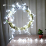 LED光纤灯串彩灯 10米圣诞节日婚庆装饰灯新年闪灯星星霓虹灯防水