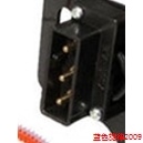 老式缝纫机电动开关电源线马达脚踏板配件 （直排3芯）包邮