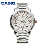 正品Casio 卡西欧女士手表 优雅镶钻防水钢带女表 SHE-4028D-7A