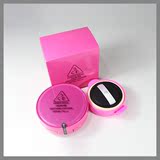 韩国3ce玫红气垫bb霜 送替换装裸妆粉底美白保湿遮瑕限量PINK系列