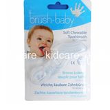 英籍卖家 Brush baby英国乳牙胶牙刷 专业儿童牙医推荐10月- 3岁