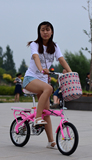 都可以安装三色可够买自行车包邮娃娃软坐垫折叠自行车电动自行车