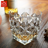意大利RCR进口璀璨水晶玻璃威士忌杯 古典水杯子洋酒杯茶饮料杯