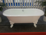 古典式铸铁浴缸 贵妃式浴缸 1.5米1.7米1.8米 独立式铸铁浴缸