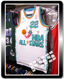 球迷版明星赛1996德雷克斯勒复古球衣 NBA All-star Drexler