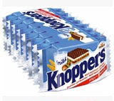 香港代购 德国进口KNOPPERS榛子巧克力威化饼干 美味零食