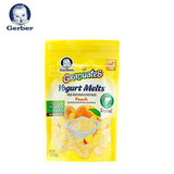 【天猫超市】美国进口 Gerber/嘉宝酸奶溶豆桃子味 28g
