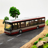 客车公交车机场巴士旅游观光大巴开门合金车模型儿童男孩玩具礼物