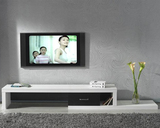 黑白电视柜 简易电视柜 简约电视柜 液晶伸缩电视柜 视听柜