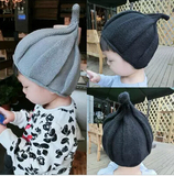 韩版1-8岁小孩尖尖帽包邮春秋儿童毛线针织帽子宝宝毛线帽亲子帽