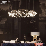 现代Moooi简约创意个性客厅餐厅LED萤火虫树枝灯具艺术树叶吊灯