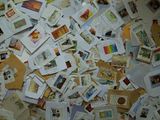 包邮挂号德国邮票 德国信销邮票剪片50克 纯纪念邮票 外国邮票