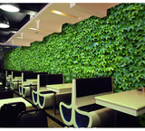 砖墙3D壁画蔓藤绿叶植物4D壁纸餐厅客厅电视背景墙纸欧式田园风格
