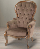 Nina出口家具 科拉仿古超美单人沙发古董椅 数量有限法式美式现货
