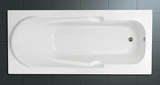 viktro帝朗卫浴1.7米长方形单人亚克力嵌入式普通浴缸
