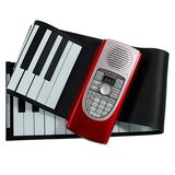 诺艾61键专业版手卷钢琴 电子琴 立体手感键盘 送乐谱架和耳机