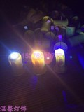 电子蜡烛LED 灯小电筒 纸灯笼配件定做的电子灯现货 多款批发